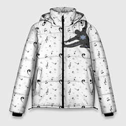 Куртка зимняя мужская Dance style, цвет: 3D-черный