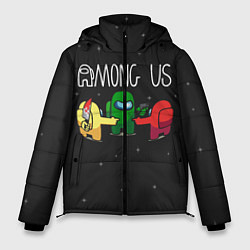 Куртка зимняя мужская AMONG US, цвет: 3D-красный