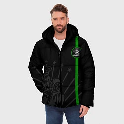 Куртка зимняя мужская Адыгея моя, цвет: 3D-черный — фото 2