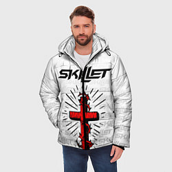 Куртка зимняя мужская SKILLET, цвет: 3D-светло-серый — фото 2