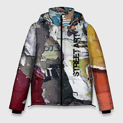 Куртка зимняя мужская Street art, цвет: 3D-черный
