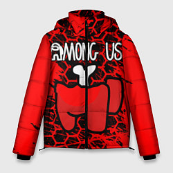 Куртка зимняя мужская AMONG US, цвет: 3D-черный