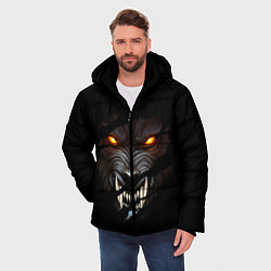 Куртка зимняя мужская ВОЛЧИЙ ОСКАЛ, цвет: 3D-черный — фото 2