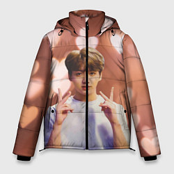 Куртка зимняя мужская JUNGKOOK BTS, цвет: 3D-красный
