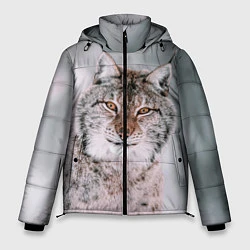 Куртка зимняя мужская Рысь, цвет: 3D-черный