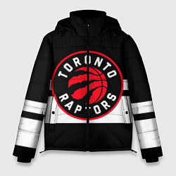 Куртка зимняя мужская TORONTO RAPTORS, цвет: 3D-черный