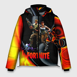 Куртка зимняя мужская FORTNITE S, цвет: 3D-черный