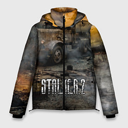 Куртка зимняя мужская Stalker 2 Мертвый город, цвет: 3D-черный