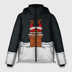 Куртка зимняя мужская С Новым Годом!, цвет: 3D-черный