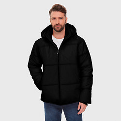 Куртка зимняя мужская СамураЙ на спине, цвет: 3D-черный — фото 2