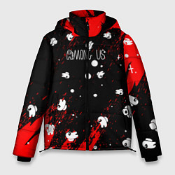 Куртка зимняя мужская Among Us, цвет: 3D-черный