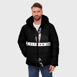 Куртка зимняя мужская Hitman 3, цвет: 3D-светло-серый — фото 2