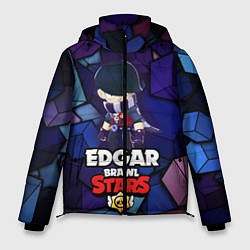 Куртка зимняя мужская BRAWL STARS EDGAR, цвет: 3D-красный