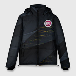 Куртка зимняя мужская FIAT ФИАТ S, цвет: 3D-черный