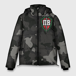 Куртка зимняя мужская Пограничные войска, цвет: 3D-светло-серый
