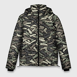 Куртка зимняя мужская Камуфляж - Димон, цвет: 3D-черный