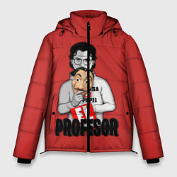 Куртка зимняя мужская La Casa de Papel, цвет: 3D-красный