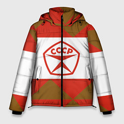 Куртка зимняя мужская Советское печенье, цвет: 3D-красный