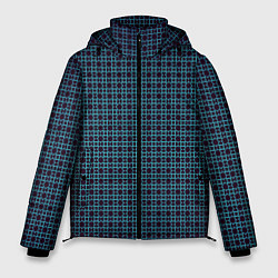 Куртка зимняя мужская Абстракция, цвет: 3D-черный