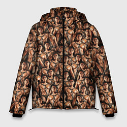Куртка зимняя мужская Gachimuchi Van Darkholme, цвет: 3D-черный