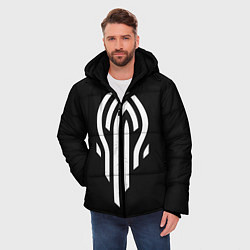Куртка зимняя мужская Nokk Rainbow Six Art 02, цвет: 3D-черный — фото 2