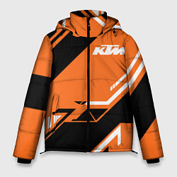 Куртка зимняя мужская KTM КТМ SPORT, цвет: 3D-красный