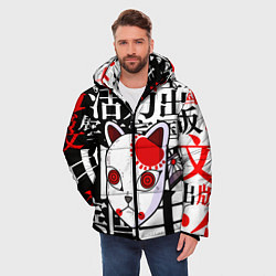 Куртка зимняя мужская МАСКА ТАНДЖИРО КАМАДО, цвет: 3D-светло-серый — фото 2