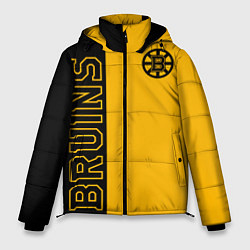 Куртка зимняя мужская NHL BOSTON BRUINS, цвет: 3D-черный