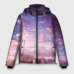 Куртка зимняя мужская Долина, цвет: 3D-черный