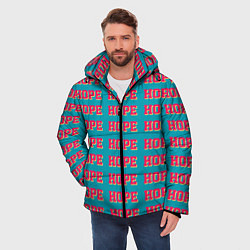 Куртка зимняя мужская BTS HOPE, цвет: 3D-красный — фото 2