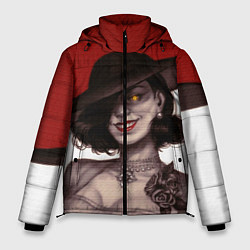 Куртка зимняя мужская Леди Димитреску из Резидента, цвет: 3D-красный