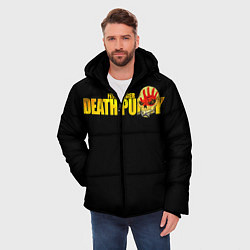 Куртка зимняя мужская FFDP Five Finger Death Punch, цвет: 3D-черный — фото 2