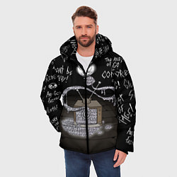 Куртка зимняя мужская The Binding of Isaac Dogma, цвет: 3D-черный — фото 2