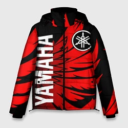 Куртка зимняя мужская YAMAHA ЯМАХА МОТОСПОРТ, цвет: 3D-красный
