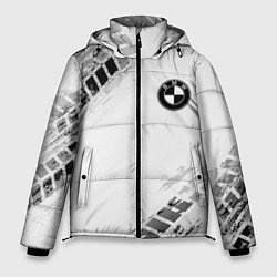 Куртка зимняя мужская BMW ПРОТЕКТОР ШИН, цвет: 3D-черный
