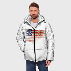 Куртка зимняя мужская USA, цвет: 3D-черный — фото 2