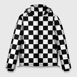 Куртка зимняя мужская Шахматист, цвет: 3D-черный