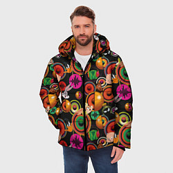 Куртка зимняя мужская Tune Squad, цвет: 3D-черный — фото 2