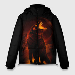 Куртка зимняя мужская DARK WOLF, цвет: 3D-черный
