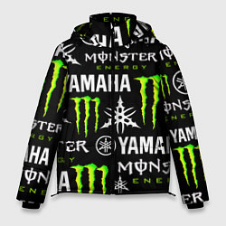Куртка зимняя мужская YAMAHA X MONSTER SPORT, цвет: 3D-черный