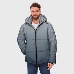 Куртка зимняя мужская GRADIENT 50 SHADES OF GREY, цвет: 3D-черный — фото 2