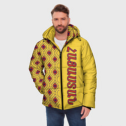 Куртка зимняя мужская Pattern Armenia, цвет: 3D-черный — фото 2