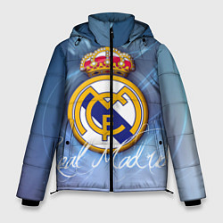 Куртка зимняя мужская FC РЕАЛ МАДРИД, цвет: 3D-черный