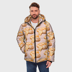 Куртка зимняя мужская Выпечка - хлеб, цвет: 3D-черный — фото 2