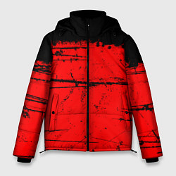 Куртка зимняя мужская КРАСНЫЙ ГРАНЖ RED GRUNGE, цвет: 3D-черный