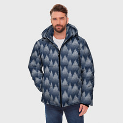 Куртка зимняя мужская Еловый Лес, цвет: 3D-черный — фото 2