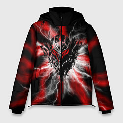 Куртка зимняя мужская Berserk разряд молнии, цвет: 3D-красный