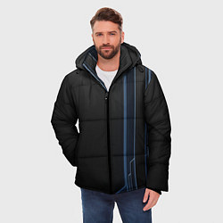 Куртка зимняя мужская Сдвиг, цвет: 3D-черный — фото 2