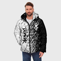 Куртка зимняя мужская Anime Berserk, цвет: 3D-черный — фото 2