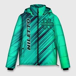 Куртка зимняя мужская Нилетто Niletto лого, цвет: 3D-красный